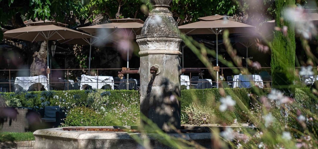 Fountain Oustau de Baumaniere